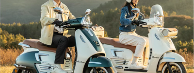 摩托车也卷飞了！赛科龙复古踏板RT250E上市：14999元起